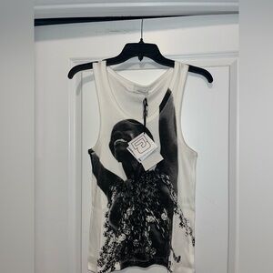 Paco Rabanne Graphic Tank Top